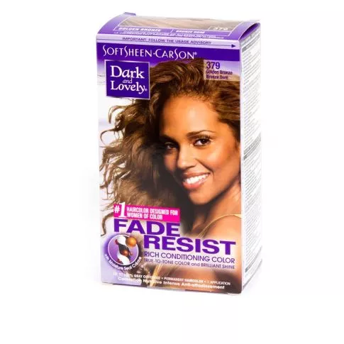 Dark and Lovely Fade Resistant Rich Conditioning Hair Color Golden Bronze #379
