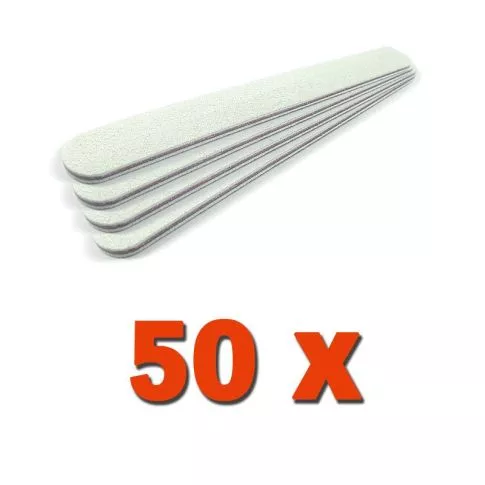 Premium File Straight White 100/180 50kpl pakkaus