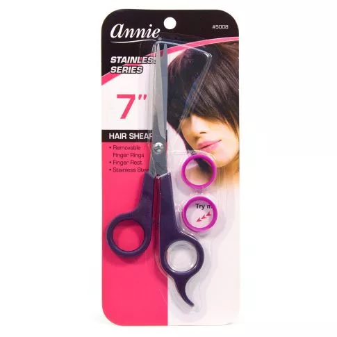 Annie Hair Cutting Scissors 7.0 Purple